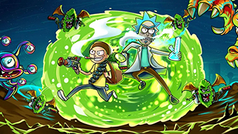 420 Rick and Morty Chromebook Wallpaper