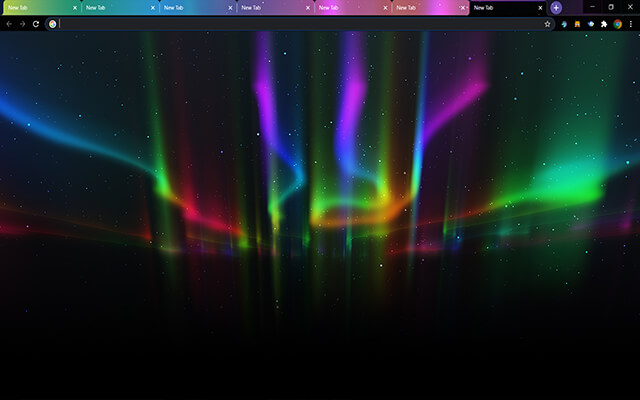 Aurora - Multi Color Tabs Theme