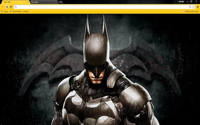 Batman Arkham Knight Google Chrome Theme