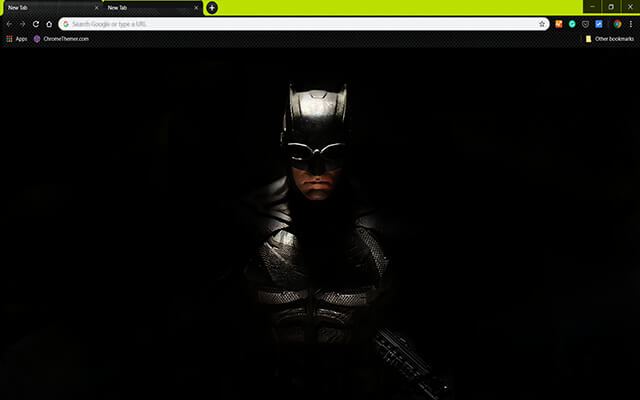 Batman Black Google Chrome Theme