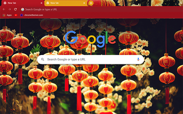 Chinese New Year Chrome Theme