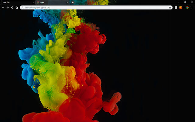 Color Abstraction Google Chrome Theme