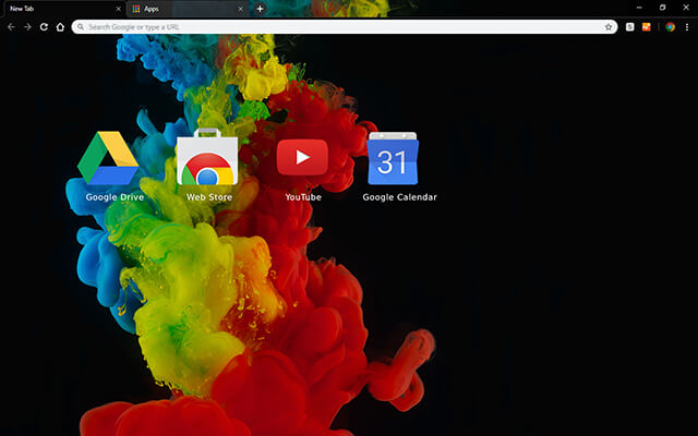 Color Abstraction Theme For Chrome
