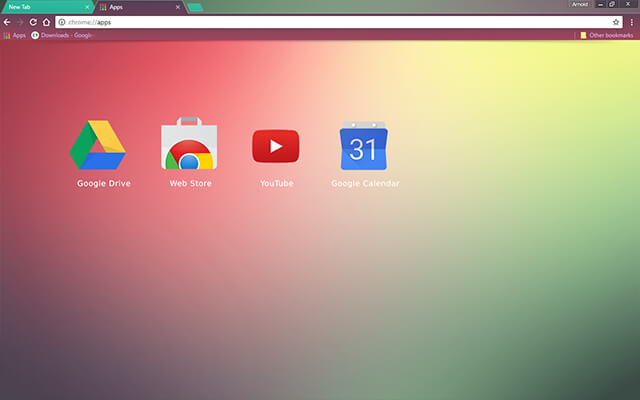Color Fusion Google Theme - Theme For Chrome