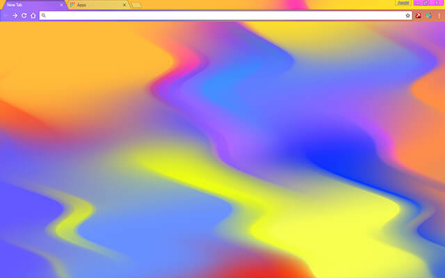 Flowing Colors Chrome Theme