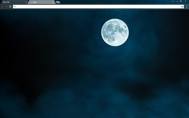 Full Moon Google Chrome Theme