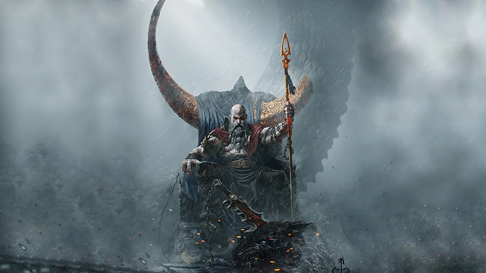 God of War Ragnarok Wallpaper 8K