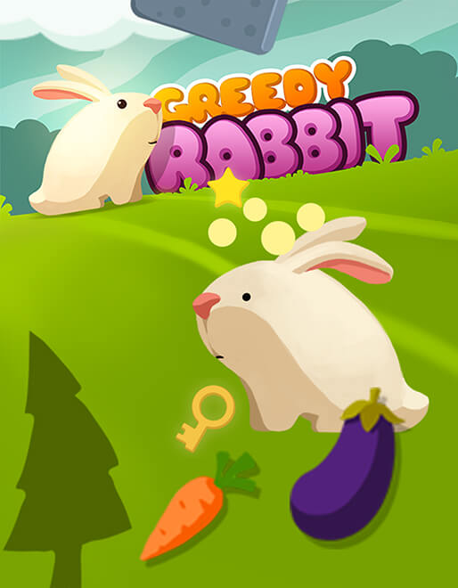 greedy rabbit browser game