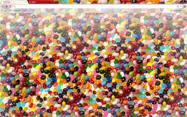 Jelly Beans Google Chrome Theme