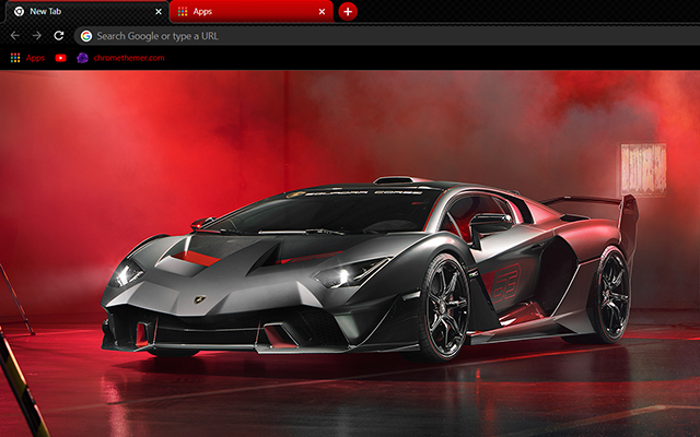 Lamborghini Drift Google Chrome Theme