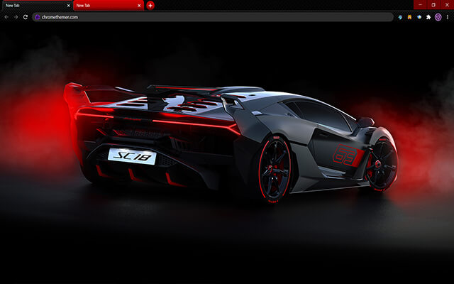 Lamborghini Alston SC18 Google Chrome Theme - Theme For Chrome