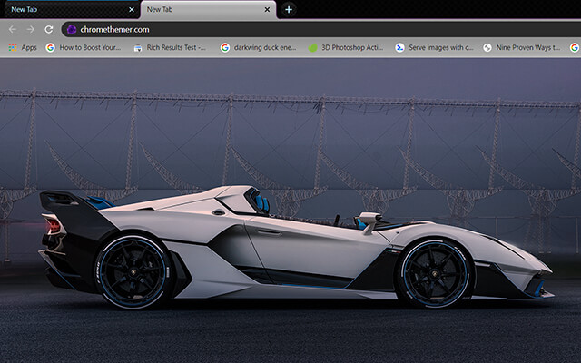 Lamborghini SC20 Theme For Chrome