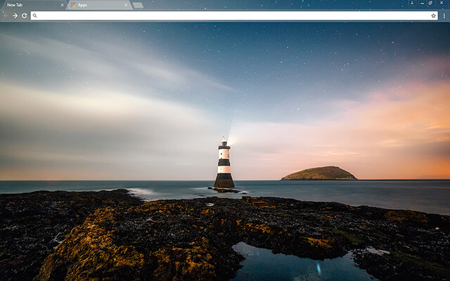 Lighthouse Google Chrome Theme