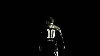 Lionel Messi: Dark 8K Wallpaper