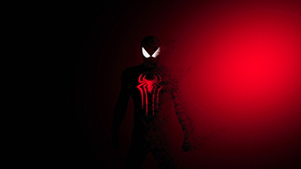 Minimalist Spiderman 8K Wallpaper