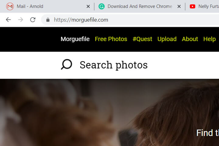 this is a screenshot of morguefile.com