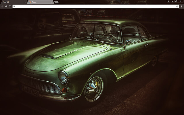 Old Timer Car Google Chrome Theme