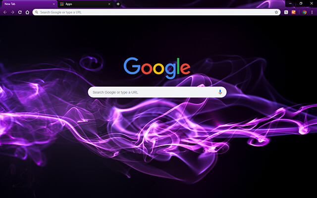 Purple Blaze Chrome Theme - Theme For Chrome