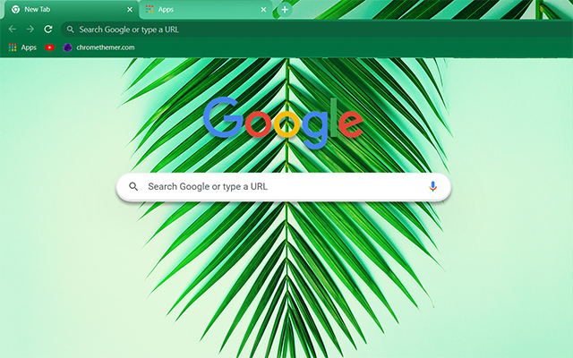 Summer Minimalist Google Theme - Theme For Chrome