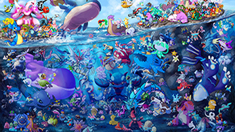 Water Pokemon 4K Wallpaper