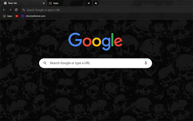 Wicked Skulls Chrome Theme - Theme For Chrome