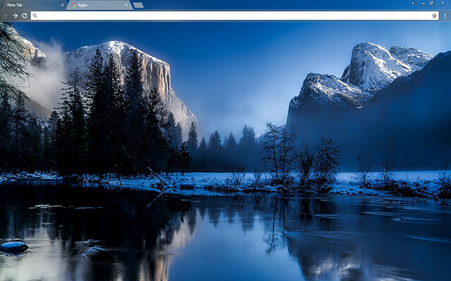 Yellowstone Google Chrome Theme