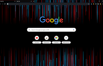 Redline Google Chrome Theme