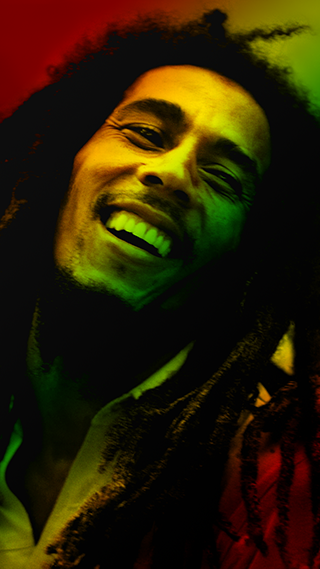 Bob Marley Rasta iPhone XR Wallpaper