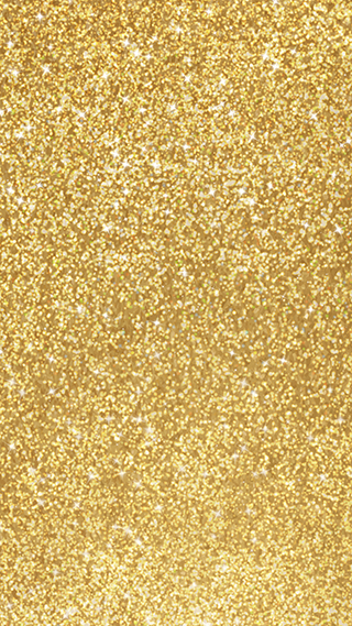 Gold Glitter Cool iPhone Lock Screen